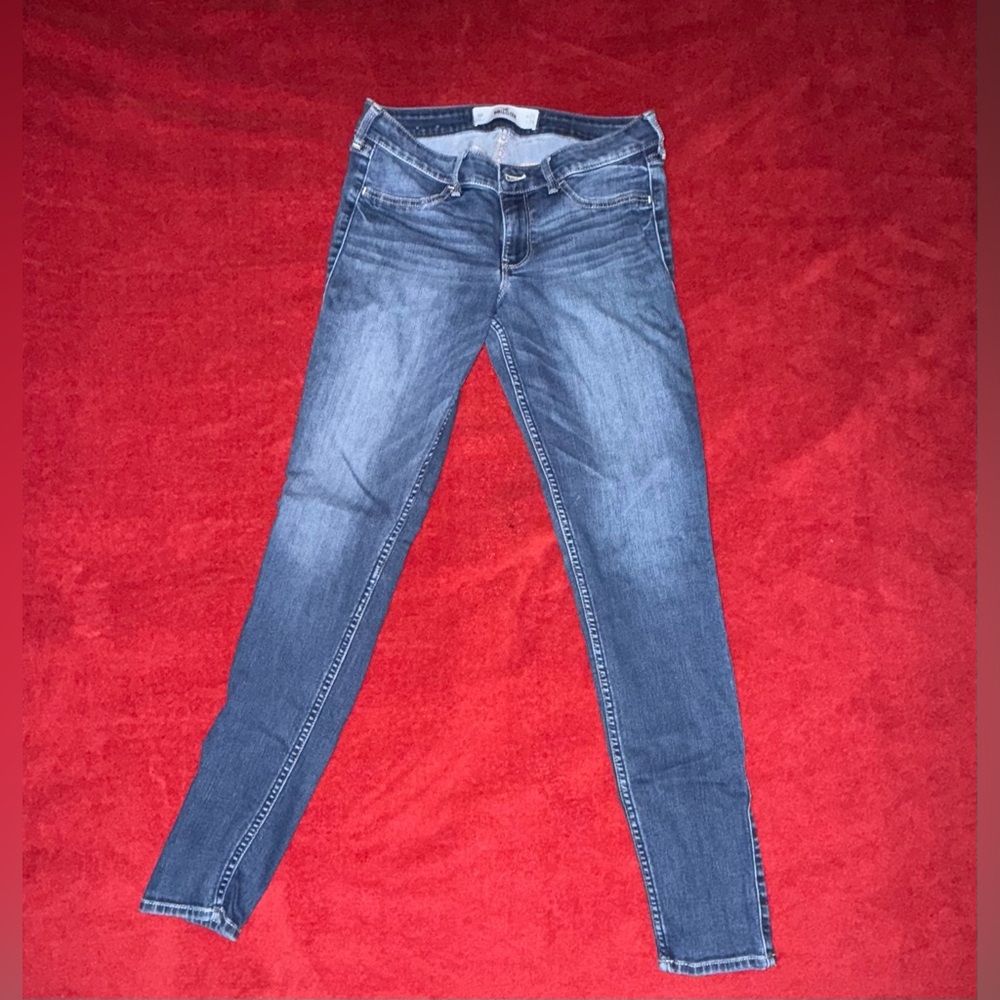 Hollister Blue Skinny Jeans